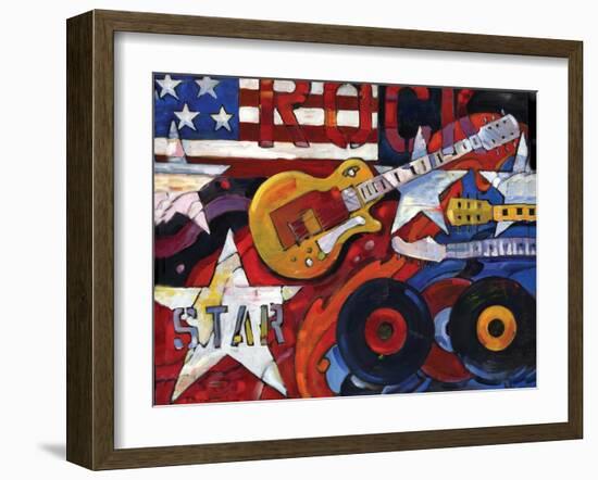 Rockstar-Paul Brent-Framed Art Print