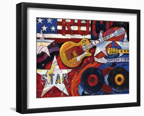 Rockstar-Paul Brent-Framed Art Print