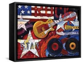 Rockstar-Paul Brent-Framed Stretched Canvas