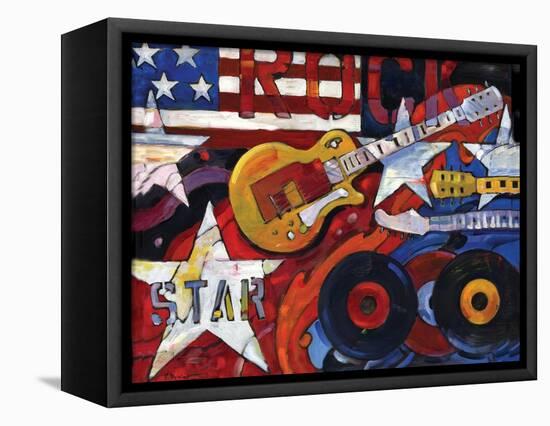 Rockstar-Paul Brent-Framed Stretched Canvas