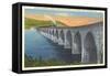 Rockville Bridge, Harrisburg, Pennsylvania-null-Framed Stretched Canvas