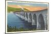 Rockville Bridge, Harrisburg, Pennsylvania-null-Mounted Art Print