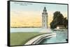 Rockwell Lighthouse, Oshkosh-null-Framed Stretched Canvas