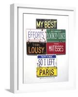 Rockwell Lousy Matisses-Gregory Constantine-Framed Giclee Print