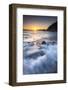Rocky Bay at Sunrise, Tapeka Point, Russell, Bay of Islands, Northland Region-Matthew Williams-Ellis-Framed Photographic Print