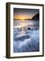 Rocky Bay at Sunrise, Tapeka Point, Russell, Bay of Islands, Northland Region-Matthew Williams-Ellis-Framed Photographic Print