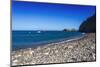 Rocky beach at Scorpion Cove, Santa Cruz Island, Channel Islands National Park, California, USA-Russ Bishop-Mounted Photographic Print