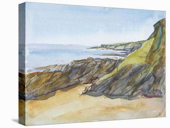 Rocky Beach on the Roseland-Erin Townsend-Stretched Canvas