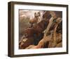 Rocky Bighorn-Steve Hunziker-Framed Art Print