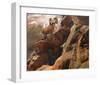 Rocky Bighorn-Steve Hunziker-Framed Art Print