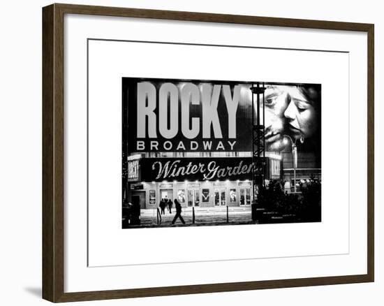 Rocky Broadway Musical-Philippe Hugonnard-Framed Art Print