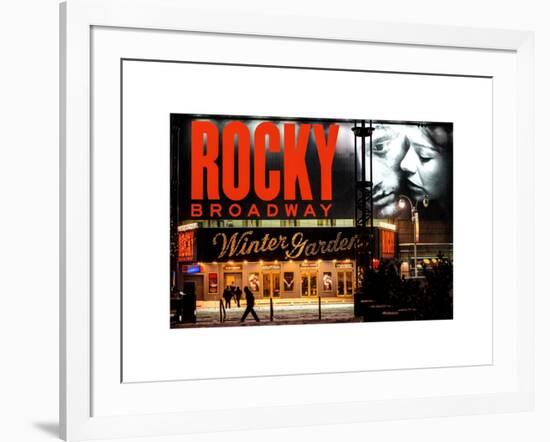 Rocky Broadway Musical-Philippe Hugonnard-Framed Art Print