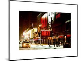 Rocky Broadway Musical-Philippe Hugonnard-Mounted Art Print