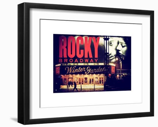 Rocky Broadway Musical-Philippe Hugonnard-Framed Art Print