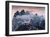 Rocky Castle-Stefan Hefele-Framed Giclee Print