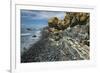 Rocky Cliffs, Almograve, Natural Park of South West Alentejano and Costa Vicentina, Portugal, June-Quinta-Framed Photographic Print