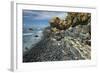 Rocky Cliffs, Almograve, Natural Park of South West Alentejano and Costa Vicentina, Portugal, June-Quinta-Framed Photographic Print