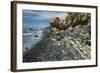 Rocky Cliffs, Almograve, Natural Park of South West Alentejano and Costa Vicentina, Portugal, June-Quinta-Framed Photographic Print