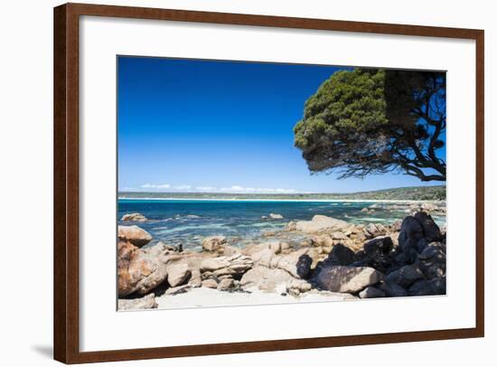 Rocky Cliffs on Shelley Cove Near Eagle Bay, Western Australia, Australia, Pacific-Michael Runkel-Framed Photographic Print