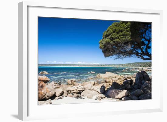 Rocky Cliffs on Shelley Cove Near Eagle Bay, Western Australia, Australia, Pacific-Michael Runkel-Framed Photographic Print