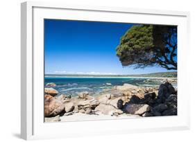 Rocky Cliffs on Shelley Cove Near Eagle Bay, Western Australia, Australia, Pacific-Michael Runkel-Framed Photographic Print