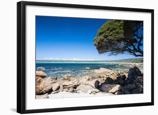 Rocky Cliffs on Shelley Cove Near Eagle Bay, Western Australia, Australia, Pacific-Michael Runkel-Framed Photographic Print