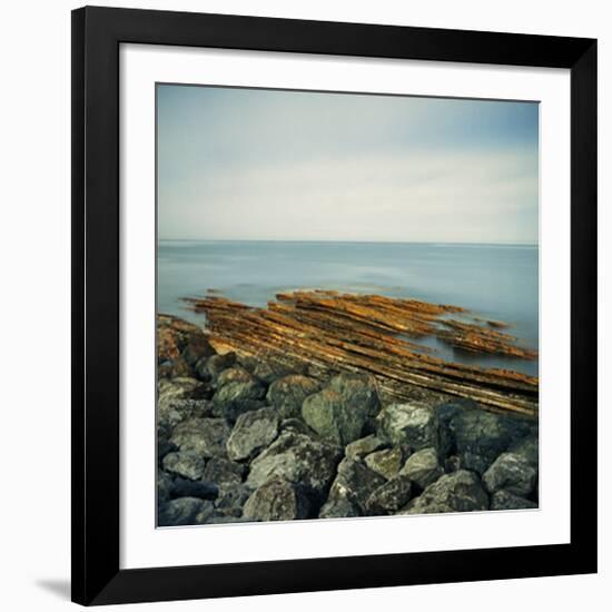 Rocky Coast, 2007-Cédric Bihr-Framed Premium Giclee Print