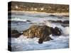 Rocky Coast Along Ocean Drive in Carmel, California, United States of America, North America-Donald Nausbaum-Stretched Canvas