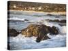 Rocky Coast Along Ocean Drive in Carmel, California, United States of America, North America-Donald Nausbaum-Stretched Canvas