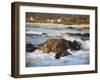 Rocky Coast Along Ocean Drive in Carmel, California, United States of America, North America-Donald Nausbaum-Framed Photographic Print