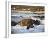 Rocky Coast Along Ocean Drive in Carmel, California, United States of America, North America-Donald Nausbaum-Framed Photographic Print