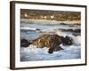 Rocky Coast Along Ocean Drive in Carmel, California, United States of America, North America-Donald Nausbaum-Framed Photographic Print