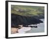 Rocky Coast and Beach, Slea Head, Dingle Peninsula, County Kerry, Munster, Republic of Ireland-Patrick Dieudonne-Framed Photographic Print