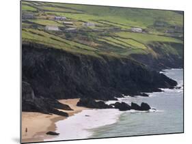 Rocky Coast and Beach, Slea Head, Dingle Peninsula, County Kerry, Munster, Republic of Ireland-Patrick Dieudonne-Mounted Photographic Print