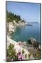 Rocky Coast and Harbour, Trsteno, Dubrovnik, Croatia, Europe-John Miller-Mounted Photographic Print