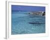 Rocky Coast and Sea, Formentera, Balearic Islands, Spain, Mediterranean, Europe-Vincenzo Lombardo-Framed Photographic Print