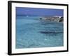 Rocky Coast and Sea, Formentera, Balearic Islands, Spain, Mediterranean, Europe-Vincenzo Lombardo-Framed Photographic Print