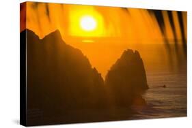 Rocky Coast at Cabo San Lucas-Stuart Westmorland-Stretched Canvas