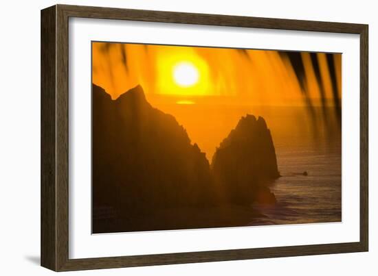 Rocky Coast at Cabo San Lucas-Stuart Westmorland-Framed Photographic Print
