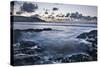 Rocky Coast at Treyarnon Bay at Sunset, Cornwall, England, United Kingdom, Europe-Matthew-Stretched Canvas
