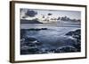 Rocky Coast at Treyarnon Bay at Sunset, Cornwall, England, United Kingdom, Europe-Matthew-Framed Photographic Print