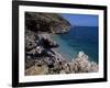 Rocky Coast, Island of Sicily, Italy, Mediterranean-Julian Pottage-Framed Photographic Print