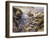Rocky Coast, (Oil on Canvas)-Walter Elmer Schofield-Framed Giclee Print