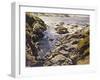 Rocky Coast, (Oil on Canvas)-Walter Elmer Schofield-Framed Giclee Print