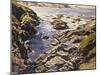 Rocky Coast, (Oil on Canvas)-Walter Elmer Schofield-Mounted Giclee Print