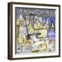 Rocky Coast-Paul Klee-Framed Giclee Print