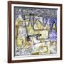 Rocky Coast-Paul Klee-Framed Giclee Print