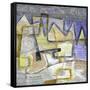 Rocky Coast-Paul Klee-Framed Stretched Canvas