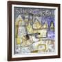 Rocky Coast-Paul Klee-Framed Giclee Print