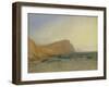 Rocky Coast-J. M. W. Turner-Framed Giclee Print